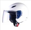 リード工業　バイクヘルメット　RE35　セミジェット　ホワイト