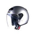 リード工業　ジェットヘルメット　　ＳＪ-4　ビッグサイズ(63〜64cm未満)　シルバー