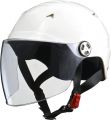  リード　シールド付き ハーフヘルメット　RE41　ホワイト　ＬＬ