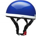 リードバイクヘルメット　CR740　ハーフ　メタリックブルー