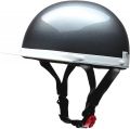 リードバイクヘルメット　CR740　ハーフ　ガンメタリック